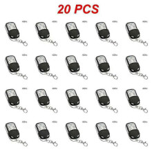 (433 Mhz 20pcs) New 433/315 Mhz Duplicator Copy Wireless Universal Door Code Remote Control Duplicate Key Fob 433MHZ Cloning Gate Garage