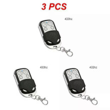 (433 Mhz 3pcs) New 433/315 Mhz Duplicator Copy Wireless Universal Door Code Remote Control Duplicate Key Fob 433MHZ Cloning Gate Garage