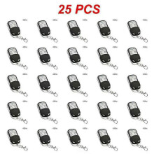 (433 Mhz 25pcs) New 433/315 Mhz Duplicator Copy Wireless Universal Door Code Remote Control Duplicate Key Fob 433MHZ Cloning Gate Garage
