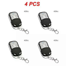 (433 Mhz 4pcs) New 433/315 Mhz Duplicator Copy Wireless Universal Door Code Remote Control Duplicate Key Fob 433MHZ Cloning Gate Garage