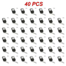(433 Mhz 40pcs) New 433/315 Mhz Duplicator Copy Wireless Universal Door Code Remote Control Duplicate Key Fob 433MHZ Cloning Gate Garage