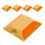 10 Pcs Single Sided Reflective Plastic Road Studs For Highway Driveway 1