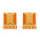 10 Pcs Single Sided Reflective Plastic Road Studs For Highway Driveway 7