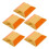 10 Pcs Single Sided Reflective Plastic Road Studs For Highway Driveway 3