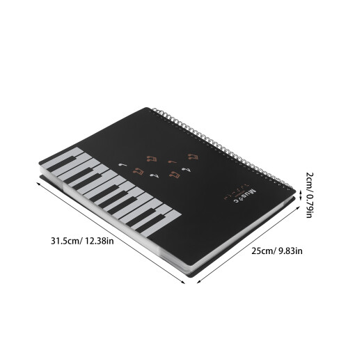 5Pcs Adjustable Music Sheet Folder For Piano Guitar Violin 20-Page 2