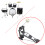 Drum Pedalen M1 Wit Slagstuk Accessoires 6