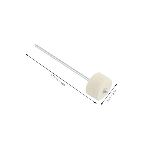 Drum Pedalen M1 Wit Slagstuk Accessoires 1