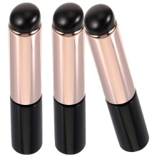 Lippenverzorgingshulpmiddel Lippenborstel Siliconen Zwart 3-Pack