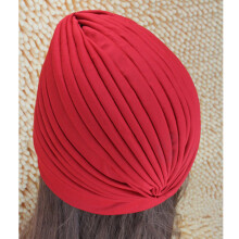 Zehuanyu Turban Hoofddeksel Baotou Yoga Trui Vrouwen Rood