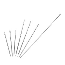 7 Stuks Lange Naaiennaald Van Staal Voor Kraakwerk 25x0,3 Inch