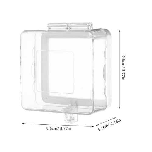 Transparente ABS Elektrische Beveiligingsstop 1 Set 2