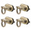 Alloy Slot Draaislot Zinklegering 4 8
