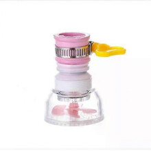 (A) Kitchen Faucet Tap Extender 360 Adjustable Flexible Water Filter Outlet Head Splash-Proof Water Saving Sprayer Filter Diffuser