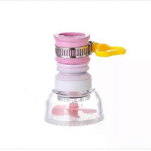 (A) Kitchen Faucet Tap Extender 360 Adjustable Flexible Water Filter Outlet Head Splash-Proof Water Saving Sprayer Filter Diffuser
