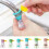 (B) Kitchen Faucet Tap Extender 360 Adjustable Flexible Water Filter Outlet Head Splash-Proof Water Saving Sprayer Filter Diffuser 5
