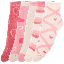 Katoenen Socks Roze 5 Paren En Jongens