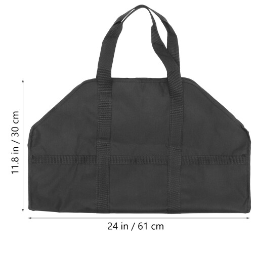 Firewood Storage Bag 600D Oxforddoek Vouwbaar 1
