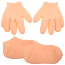 1 Set Schoonheidshandschoenen Voor Vrouwen Sebs Voet Anti-Crack