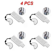 (4pcs) 1~5PCS Door Lock Security for Travel | Heavy Duty Portable Door Lock Stoppers | Hotel Door Jammer Home Security Lock