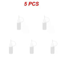 (5pcs) 1~50PCS Bottle Tip Glue Needle Applicator Squeeze Precision Liquidbottles Dispenser Fusionink Craft Painting Dropper Nose