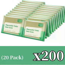 (200pcs) 200/100/50/10PCS Portable Disposable Toilet Seat Cover Waterproof Soluble Toilet Mat Pads Travel Camping Hotel Accessories