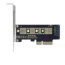 (1pc, X4 Interface) RYRA 1pc NVMe PCIe M.2 NGFF SSD To PCI-E X1 Adapter Card PCI-E M.2 With Bracket For 2230-2280 Size SSD M2 Pcie Adapter