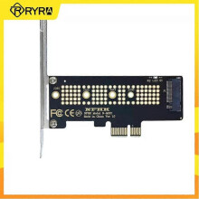 (3pcs, X4 Interface) RYRA 1pc NVMe PCIe M.2 NGFF SSD To PCI-E X1 Adapter Card PCI-E M.2 With Bracket For 2230-2280 Size SSD M2 Pcie Adapter