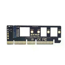 (3pcs, X16 Interface) RYRA 1pc NVMe PCIe M.2 NGFF SSD To PCI-E X1 Adapter Card PCI-E M.2 With Bracket For 2230-2280 Size SSD M2 Pcie Adapter