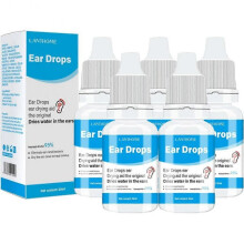 (5pcs) Swimmer's Ear Drying Drops Wax Softener Cleaner Oil Ear-Water Drying Aid