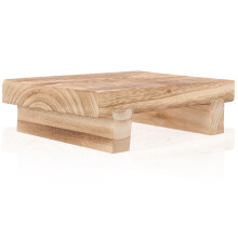 Seat Foot Bedside Step Stool Holzbank Kinderbad Stabil