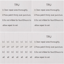 10St Tpu Reparaturflicken Für Aufblasbare Produkte Klebesticker