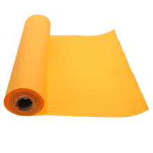 2 Chinesisches Gelbes Papier Mit Goldener Reiskalligraphie