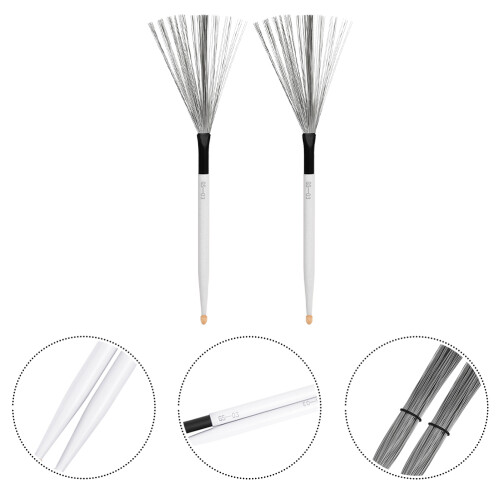 Brush Steel Wire Drum Sticks -Roller Weißer 2