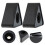 Mic Logo Stand Mikrofon Schwarz 2er Set 10