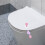 1 Set Toiletten Deckelheber Universal Lila 8
