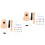 2 Sets Diy Holz Ukulele Bausatz Handbemalt 4