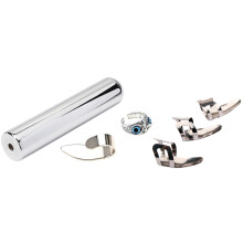 Guitar Slide Tonstab 8,3x1,7 Cm Silber Gitarrenzubehör