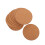 30 Pcs Round Cork Coasters Waterproof Heat Insulation 11