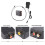 Compacte Zwarte Digital Analoog Audio Converter Aluminium 10