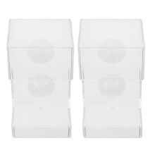 4Pièces Aquarium Transparent Ventouse
