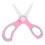 Ciseaux Bébé Multi-Usages Céramique Rose Portable 1