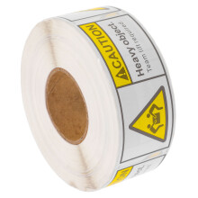 Waarschuwing: Stickerlabel Voor Verzending En Verhuizing