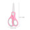 Ciseaux Bébé Multi-Usages Céramique Rose Portable 2