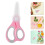 Ciseaux Bébé Multi-Usages Céramique Rose Portable 11