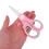 Ciseaux Bébé Multi-Usages Céramique Rose Portable 4