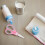 Ciseaux Bébé Multi-Usages Céramique Rose Portable 5