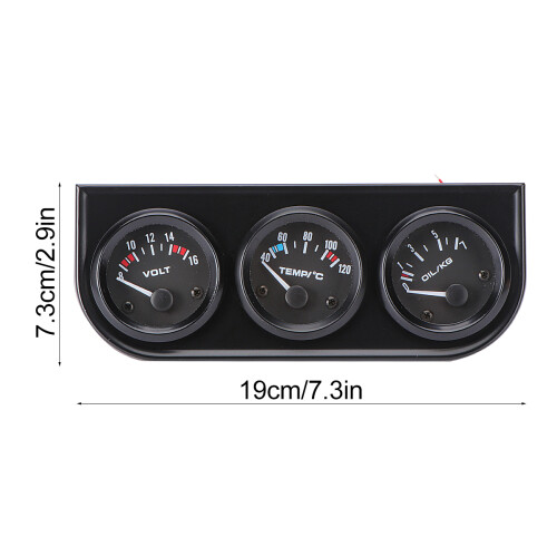 52 Mm Temperatuurmeter Drie-in- Instrument 1