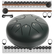 1 Set 6 Inch Eterechte Drum Tank Voor Kinderen, Draagbaar Plastic