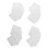 4 Manicure Franse Stickers Halve Wit 6