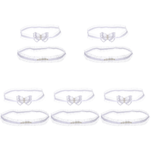 10 Bruidsgarters Bruiloft Bruidsbenenbanden 1